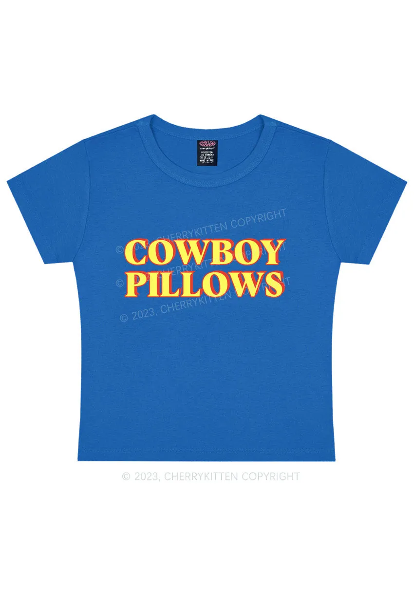 Cowboy Pillows Y2K Baby Tee Cherrykitten