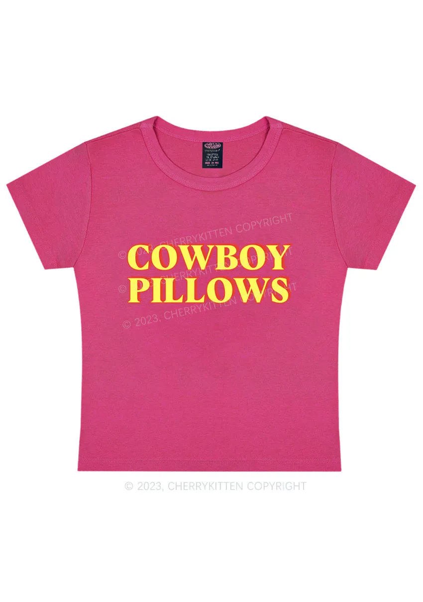 Cowboy Pillows Y2K Baby Tee Cherrykitten