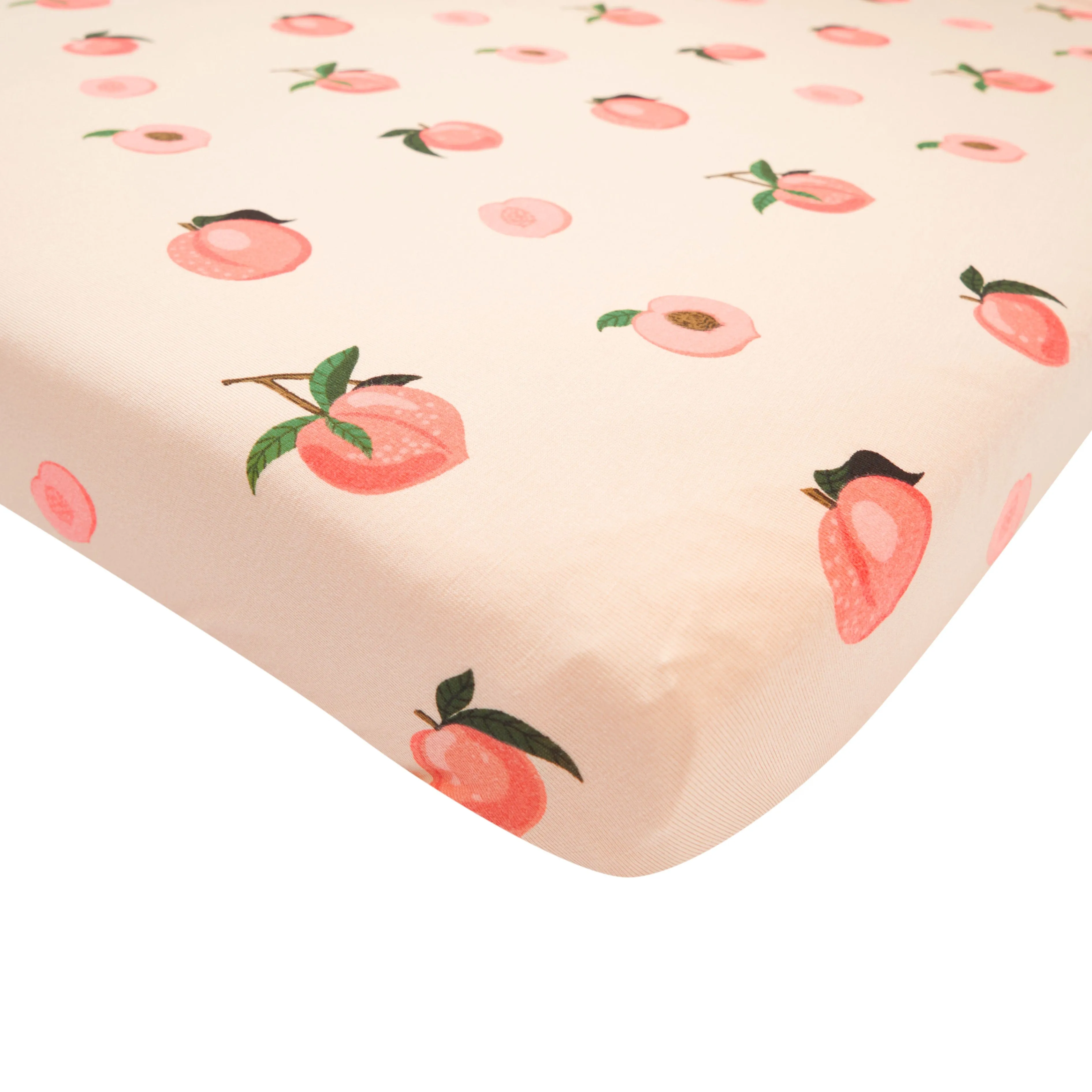 Crib Sheet in Peach