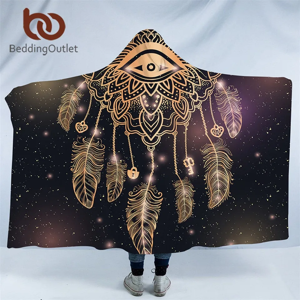 Dreamcatcher Hooded Blanket