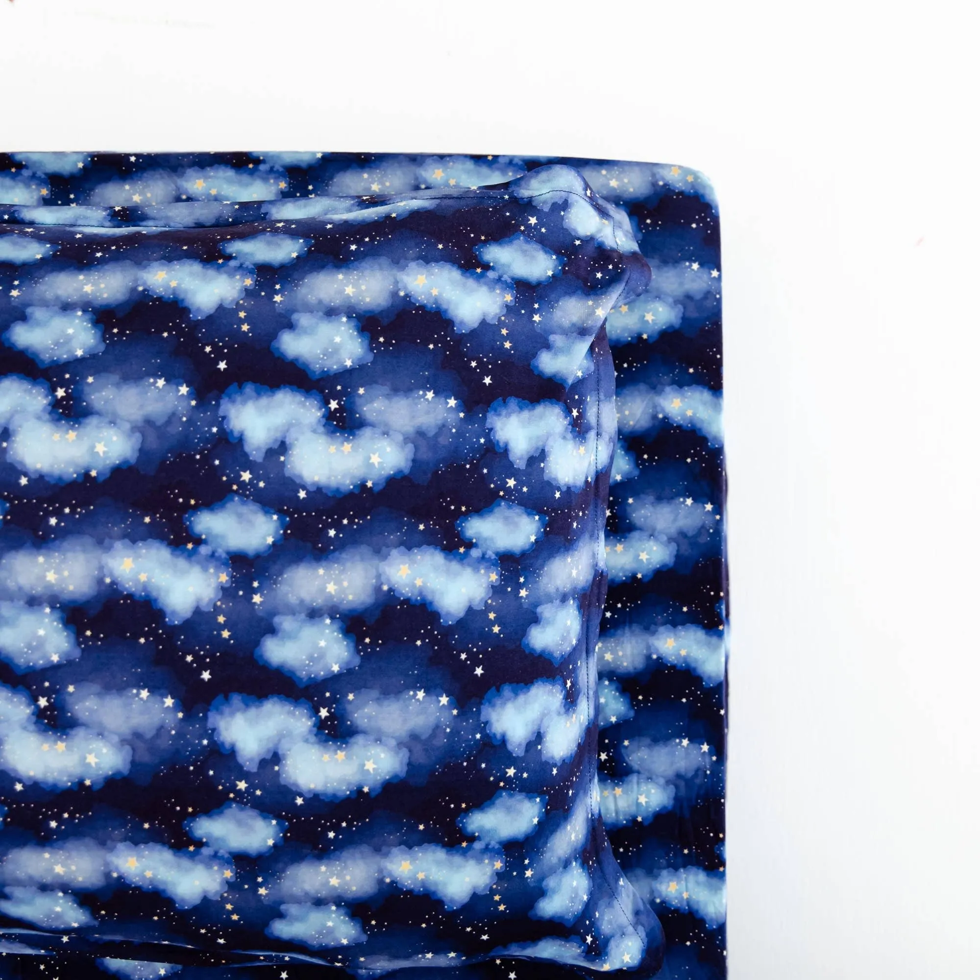 Dreamiere Sky’s the Limit Clouds and Stars Bamboo Twin Sheet Set