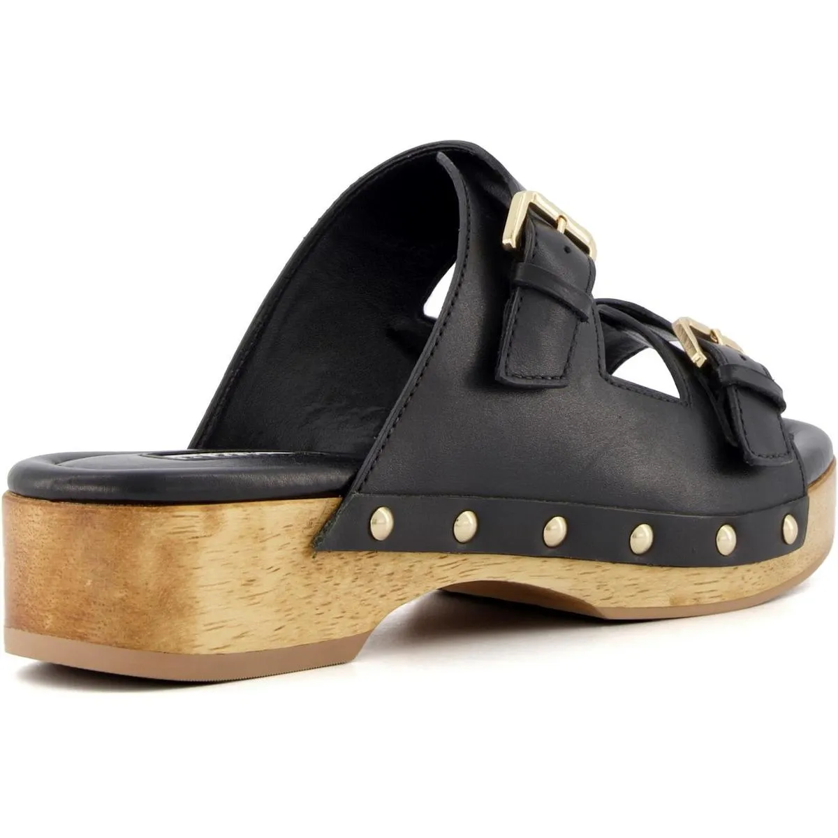 Dune Juniper Sandals Black