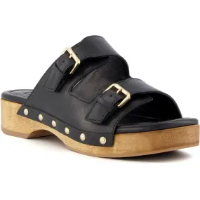 Dune Juniper Sandals Black