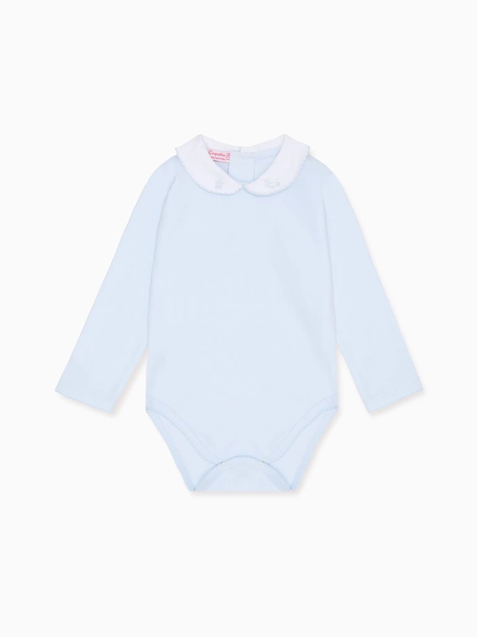 Dusty Blue Cielo Baby Body Vest