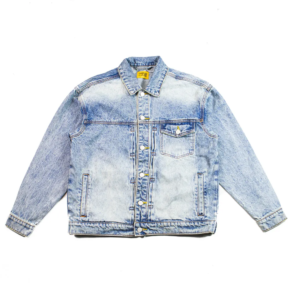 Embossed Denim Jacket (Atlantic)