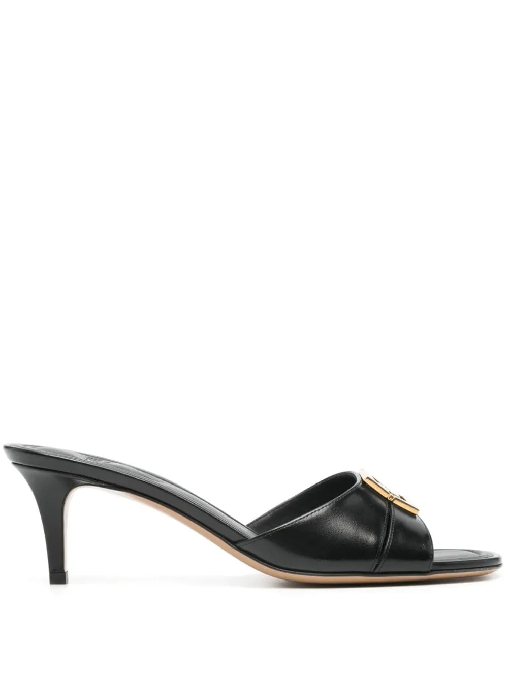 Fendi    Fendi Fendi F Fold Leather Mules