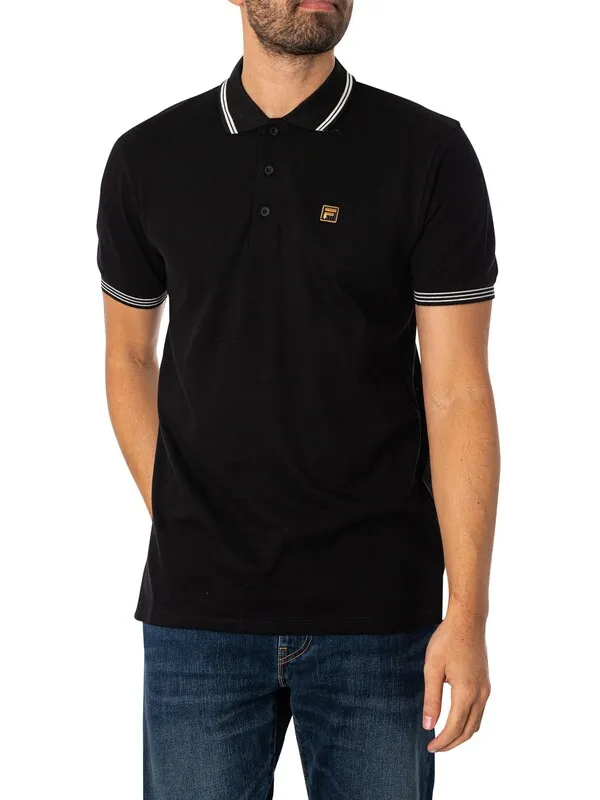 Fila Soren Polo Shirt - Black