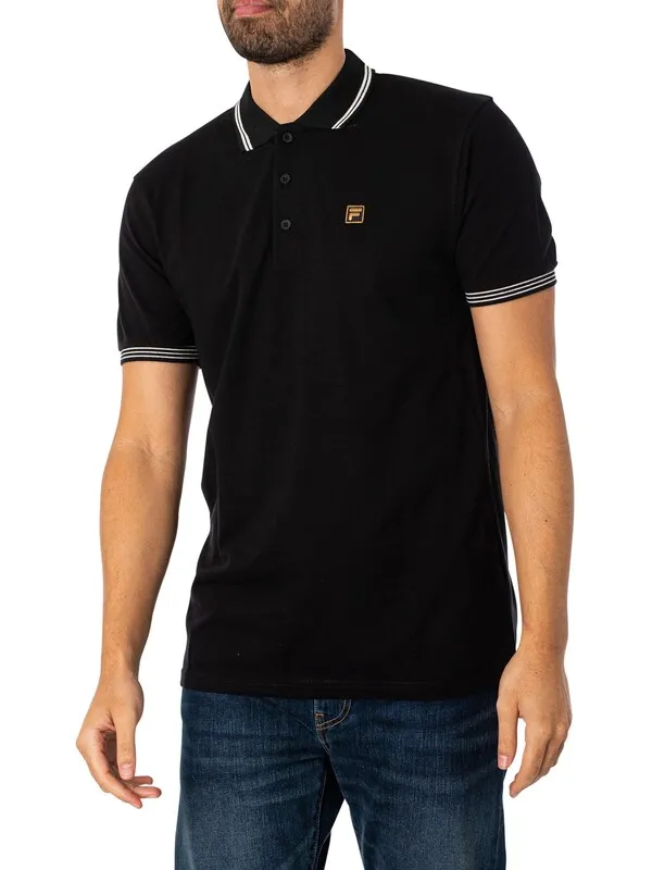 Fila Soren Polo Shirt - Black