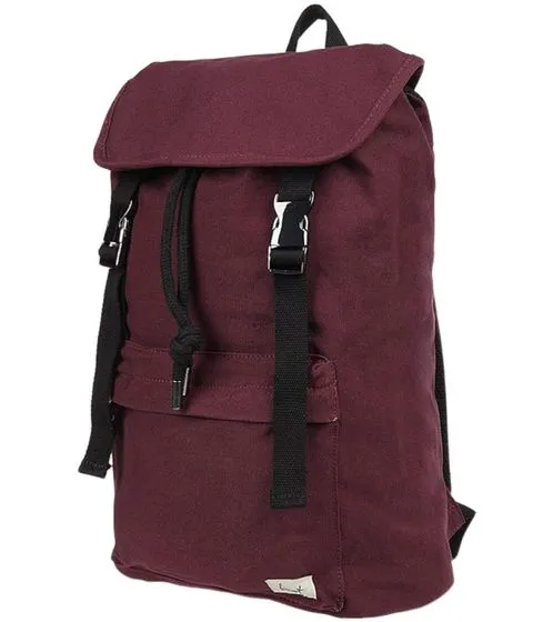 forvert Charlie backpack beautiful everyday backpack with padded back 17 liters 880646 burgundy red