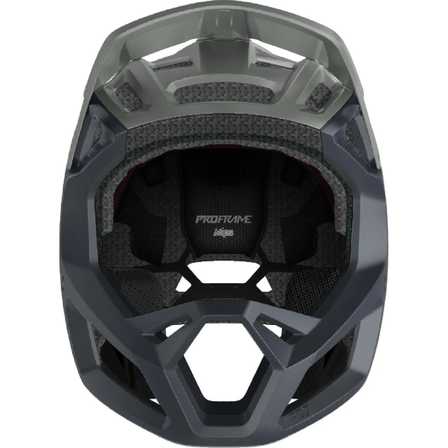 Fox Racing Proframe Full Face Helmet - Clyzo - Graphite