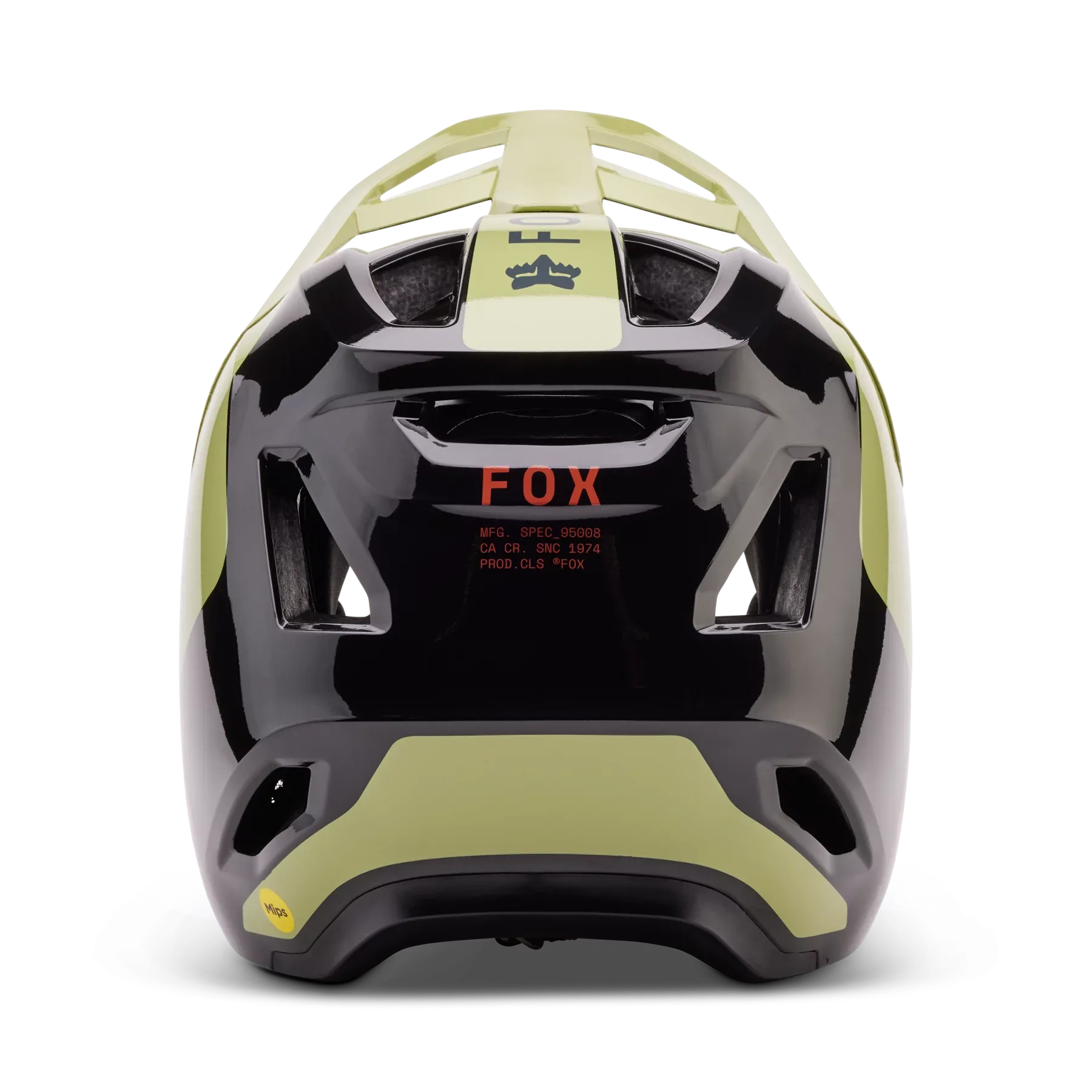 Fox Racing Rampage Full Face Helmet - Barge - Pale Green