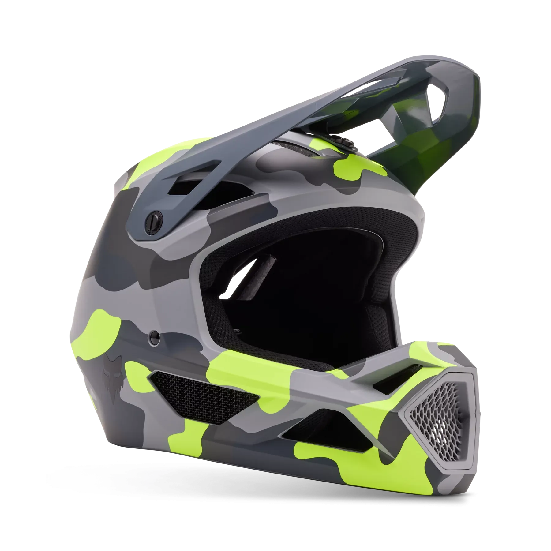 Fox Racing Rampage Full Face Helmet - Camo - Youth - White