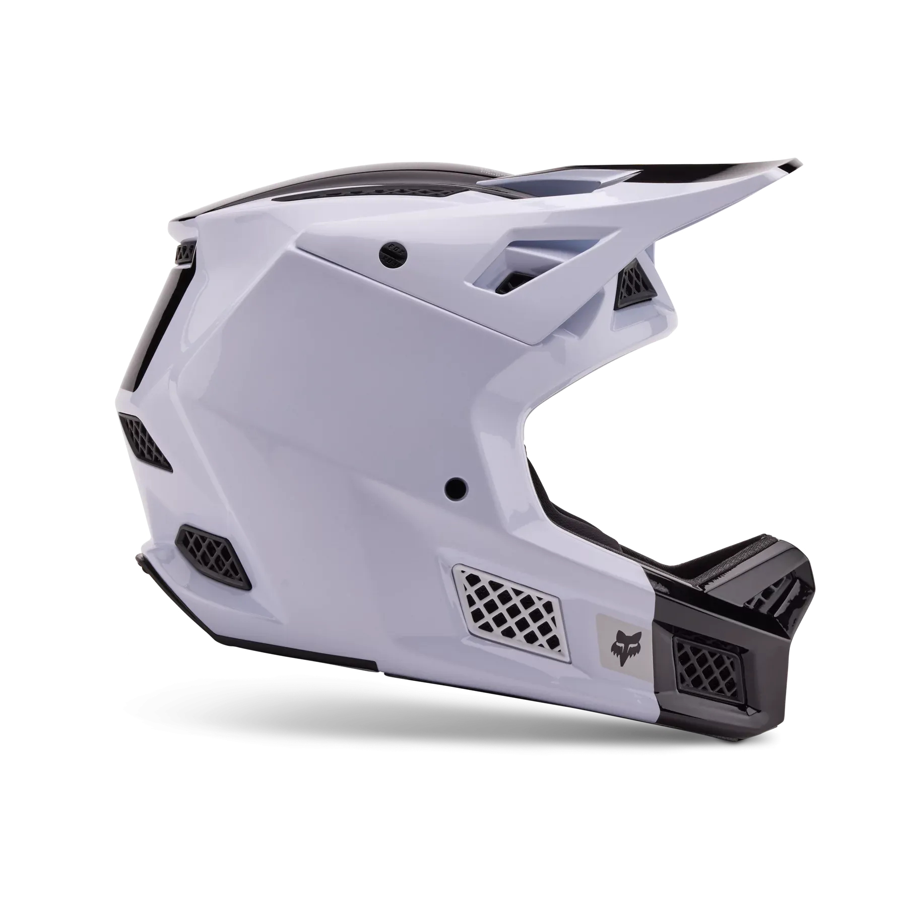 Fox Racing Rampage Pro Carbon Full Face Helmet - Intrude - CE/CPSC - White