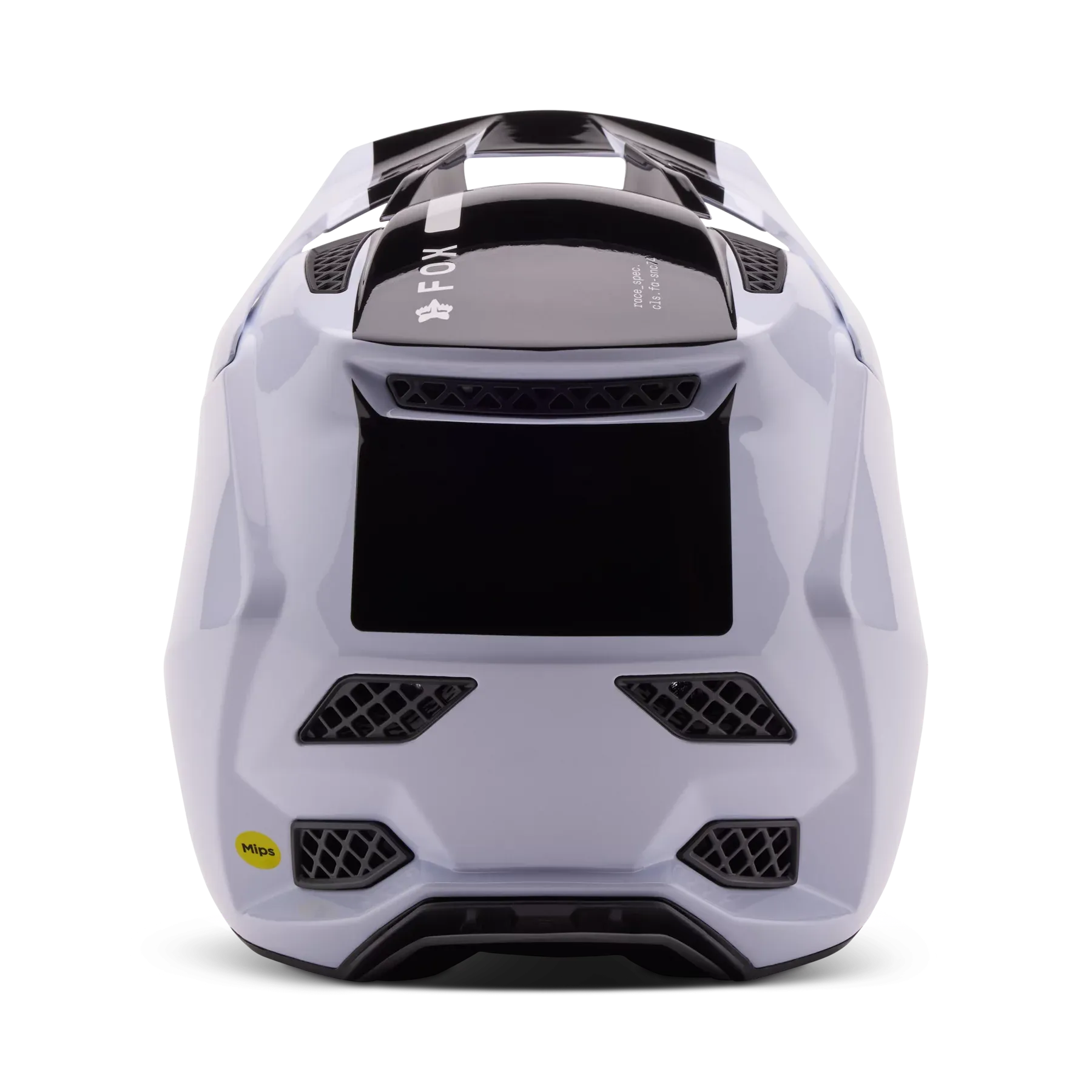 Fox Racing Rampage Pro Carbon Full Face Helmet - Intrude - CE/CPSC - White