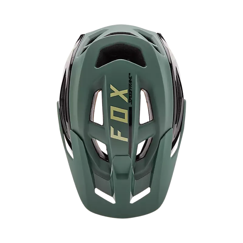 Fox Racing Speedframe Pro MTB Helmet - Blocked - Hunter Green