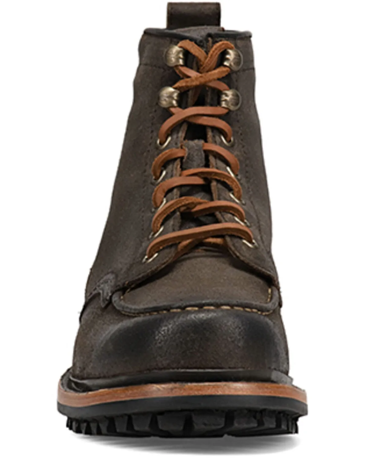 Frye Men's Hudson Lace-Up Work Boot - Moc Toe