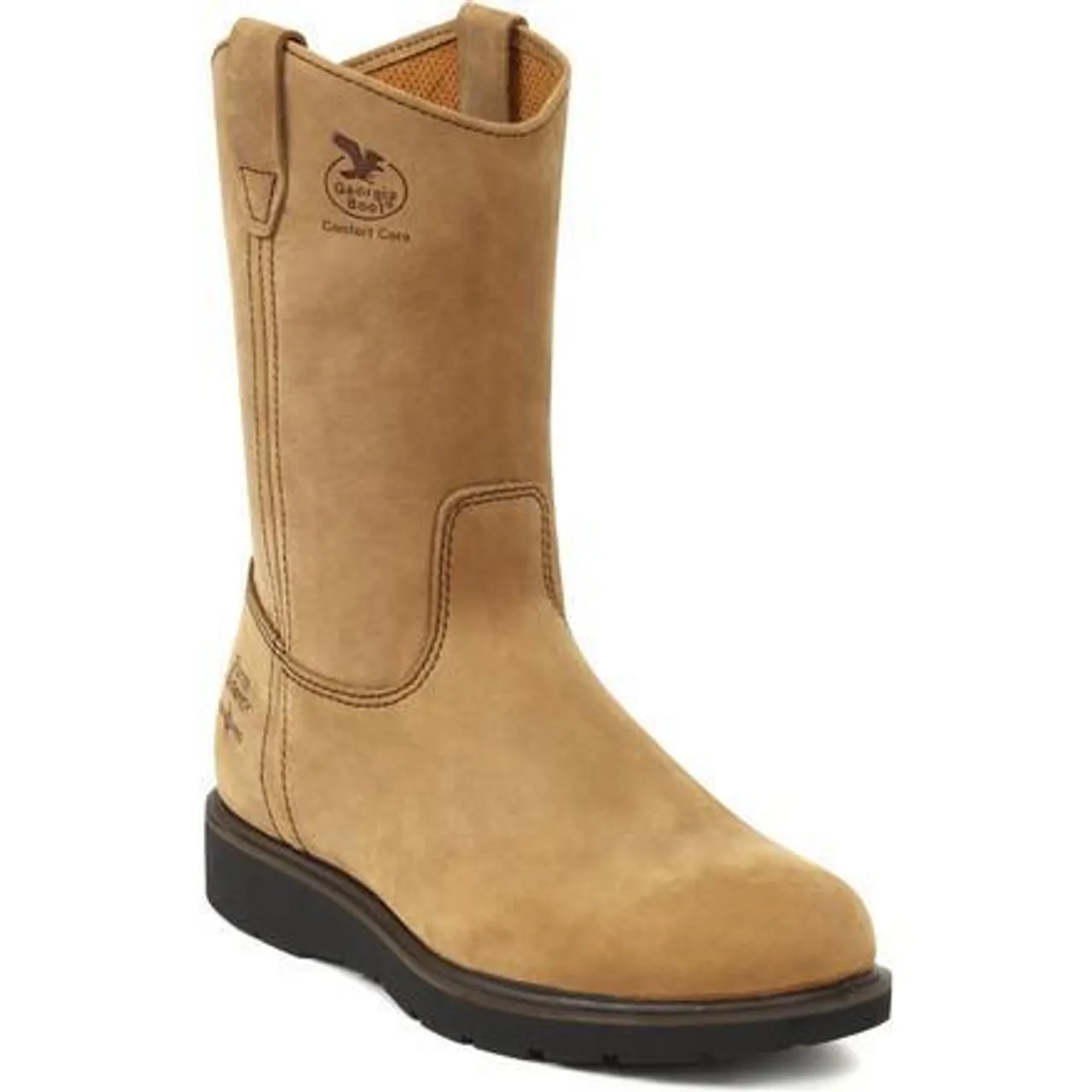 Georgia Boot Mens Farm and Ranch Pull On Work Boot G4432 MISSISSIPPI TAN