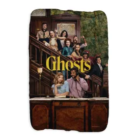 Ghosts Stairs Sherpa Blanket