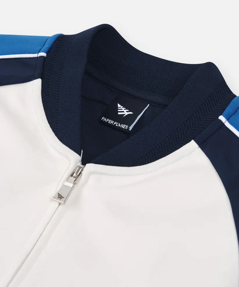 Gotham Colorblocked Track Jacket (Sky Captain)