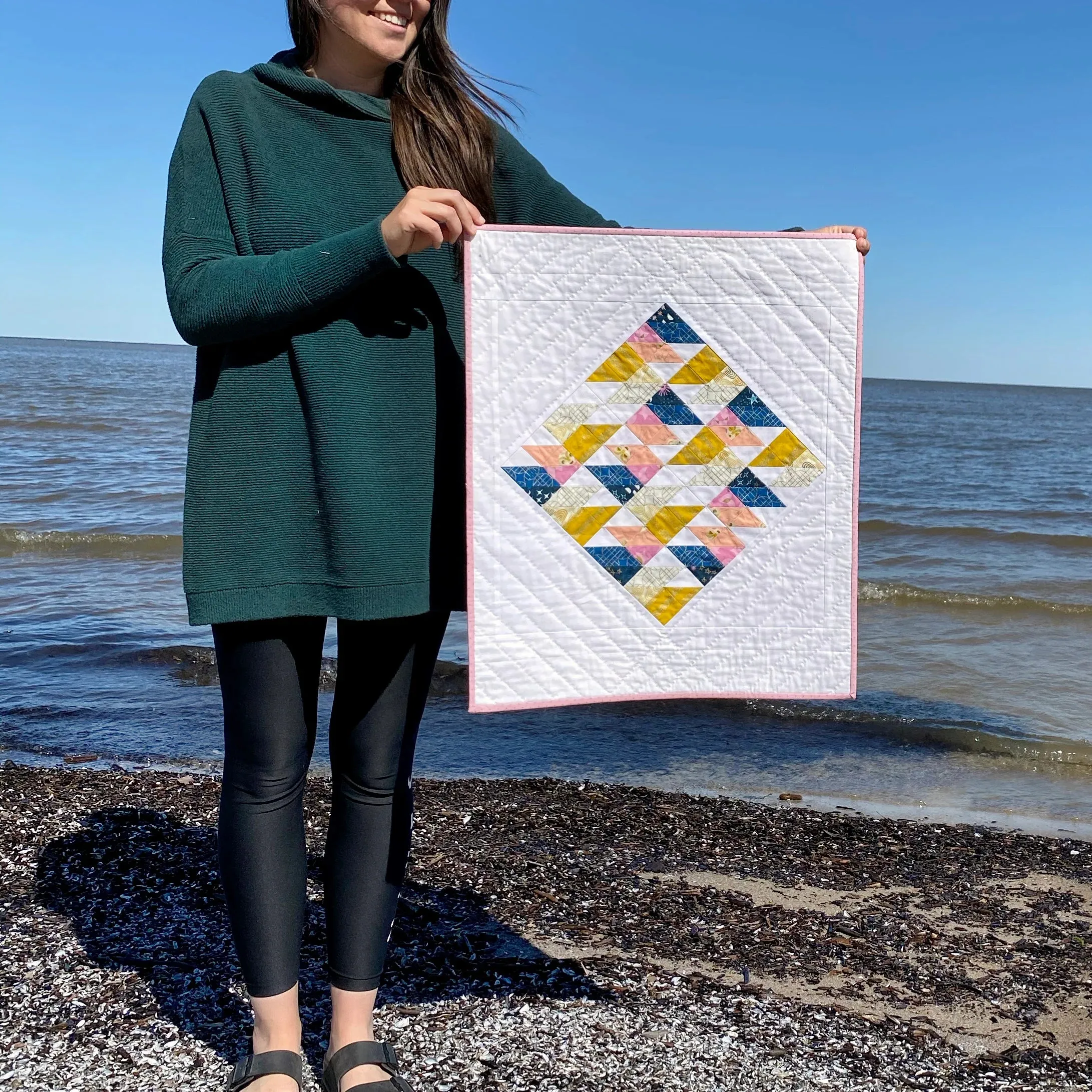 Grand Beach Paper Pattern - The Blanket Statement Quilt Co.