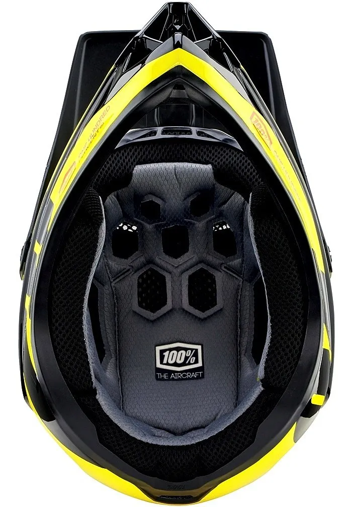 helmet 100% Aircraft Composite - LTD Neon Yellow