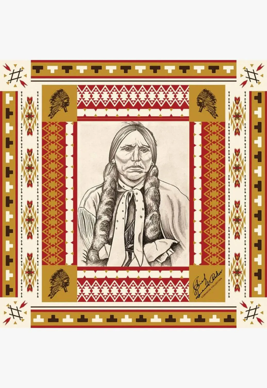 Hooey Womens Comanche Blanket Bandana