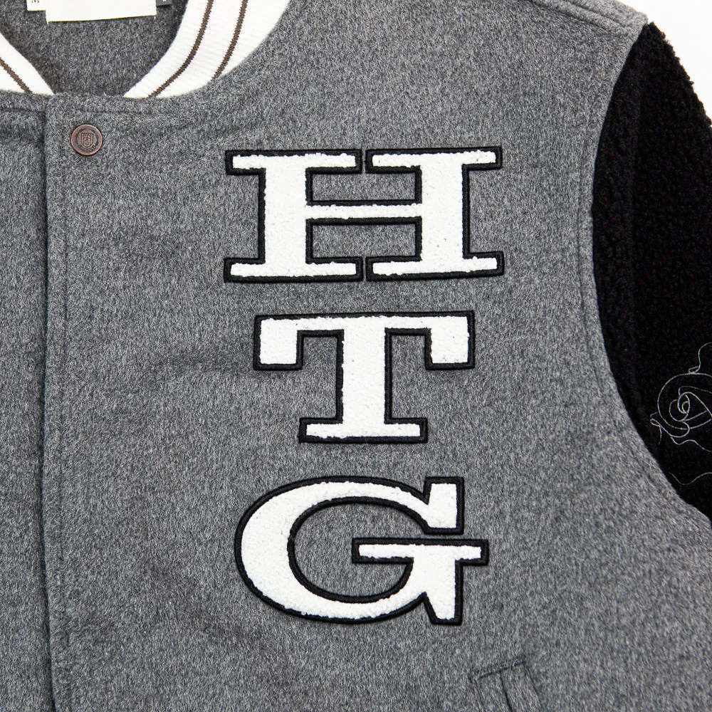 HTG Letterman Jacket (Grey)