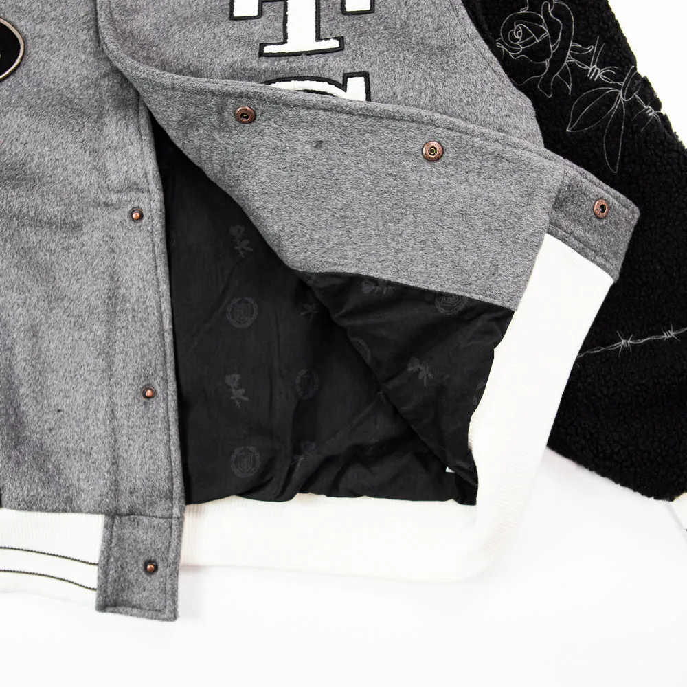 HTG Letterman Jacket (Grey)