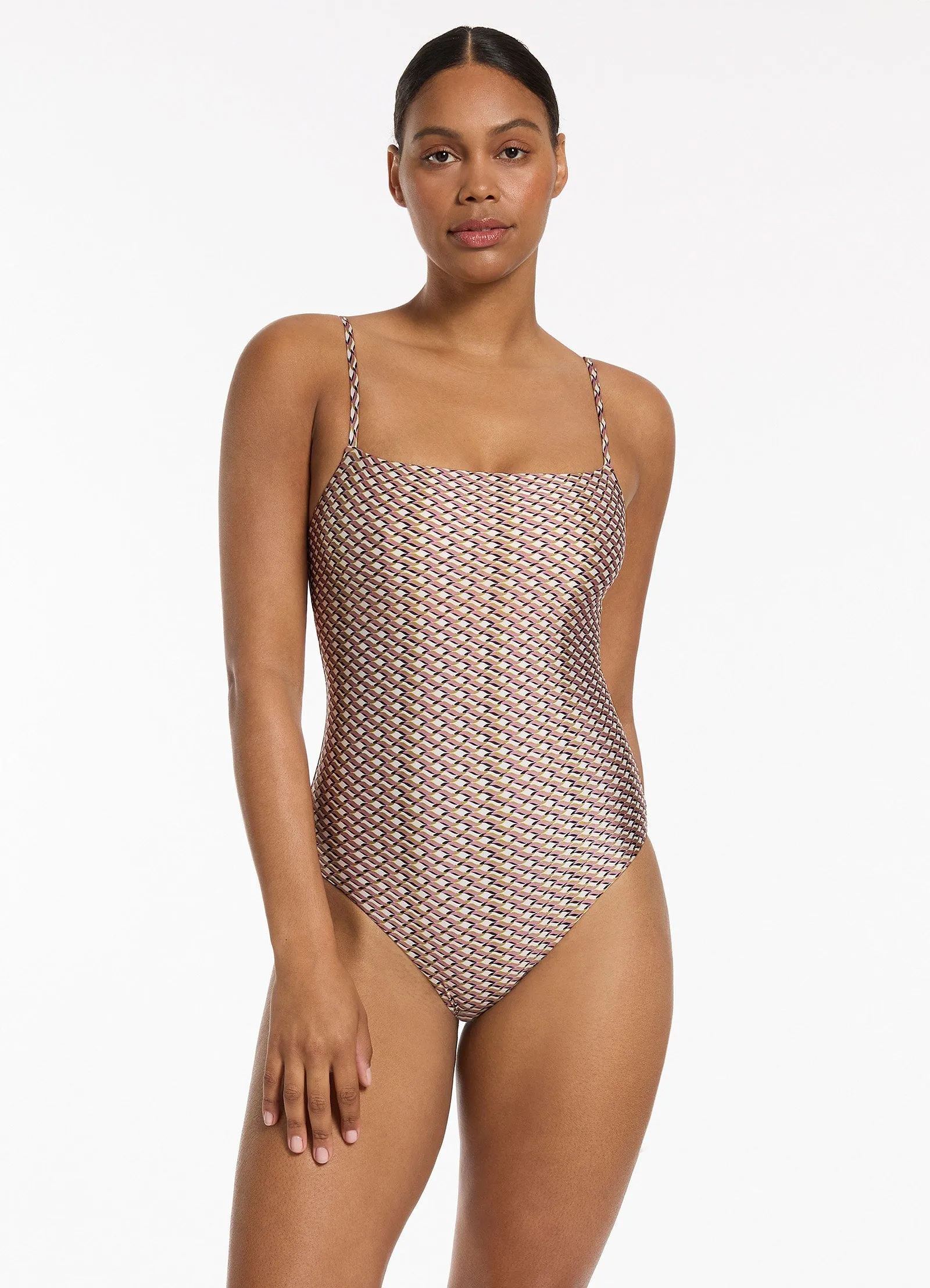 Infinity Minimal Tank One Piece - Kelp