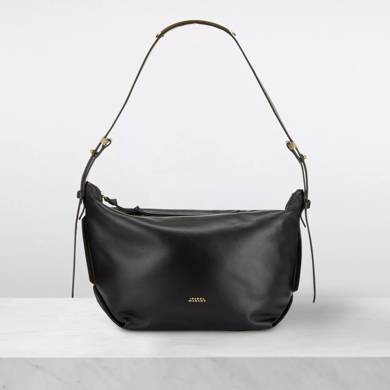 ISABEL MARANT Leyden Shoulder Bag - Black