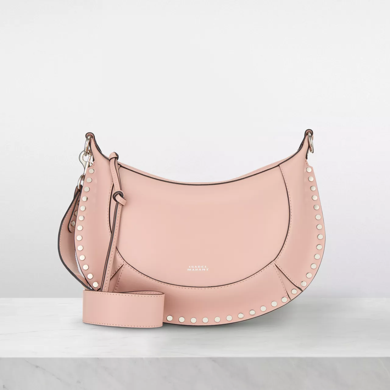 ISABEL MARANT Oskan Naoko Shoulder Bag - Nude