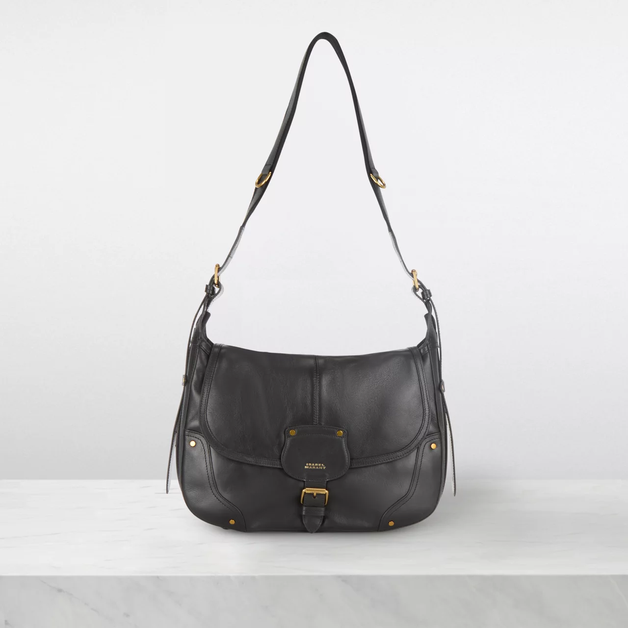 ISABEL MARANT Sierra Shoulder Bag - Black