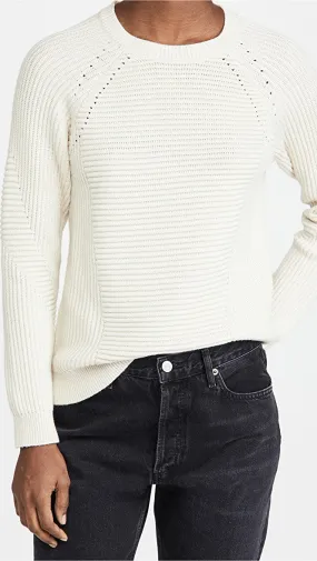 J Brand George Ribbed Long Sleeve Sweater