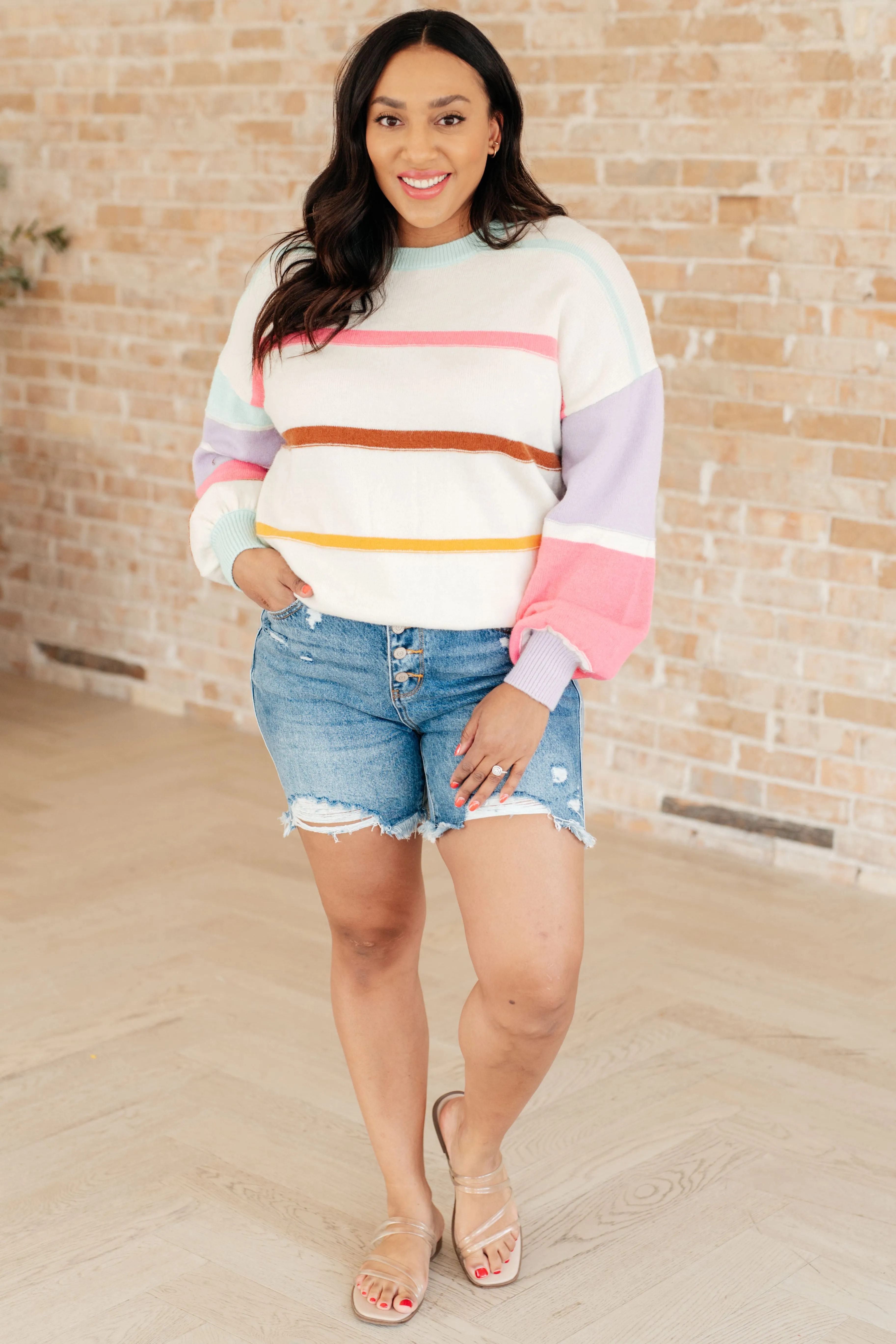 Jazmine Striped Sweater