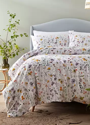 Kaleidoscope Oriana 100% Cotton 200 Thread Count Duvet Cover Set | Kaleidoscope