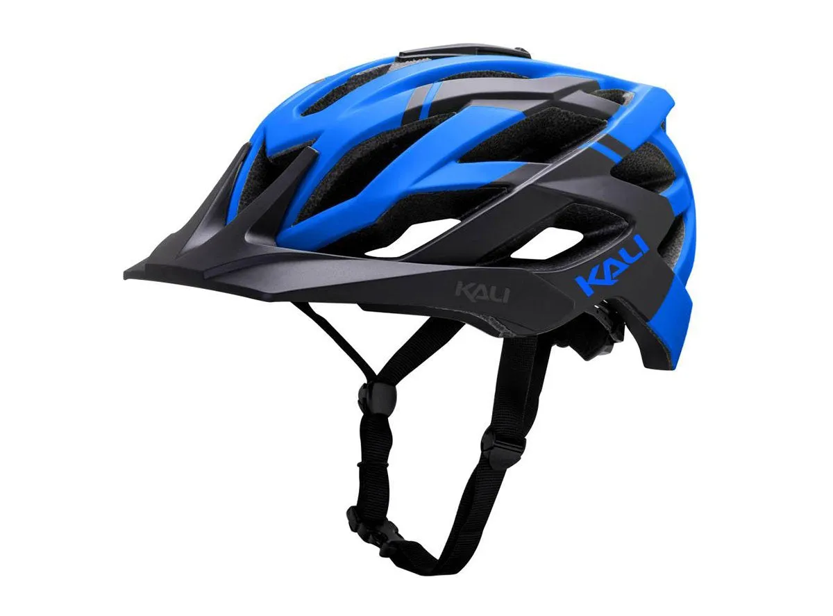 Kali Lunati Shade MTB Helmet - Matt Black-Blue