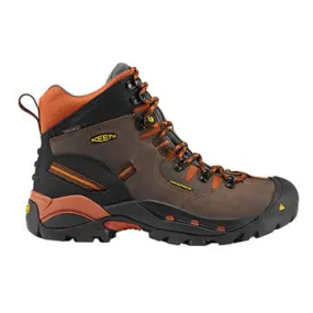 Keen Men's 6 Pittsburgh Soft Toe Waterproof Work Boot