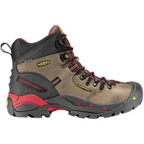 Keen Men's 6 Pittsburgh Waterproof Steel Toe Safety Work Boot