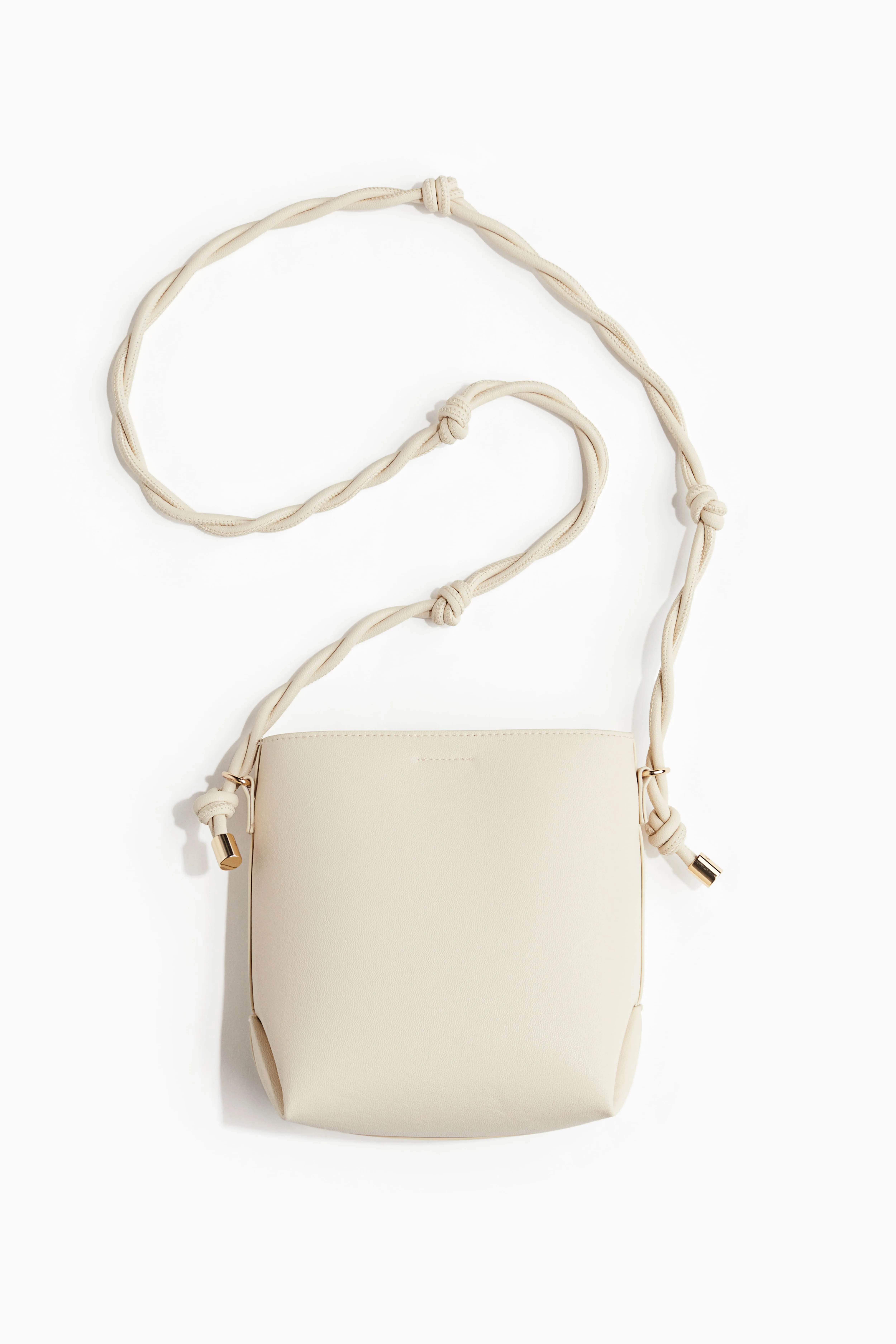 Knot-detail crossbody bag - Light beige - Ladies | H&M GB