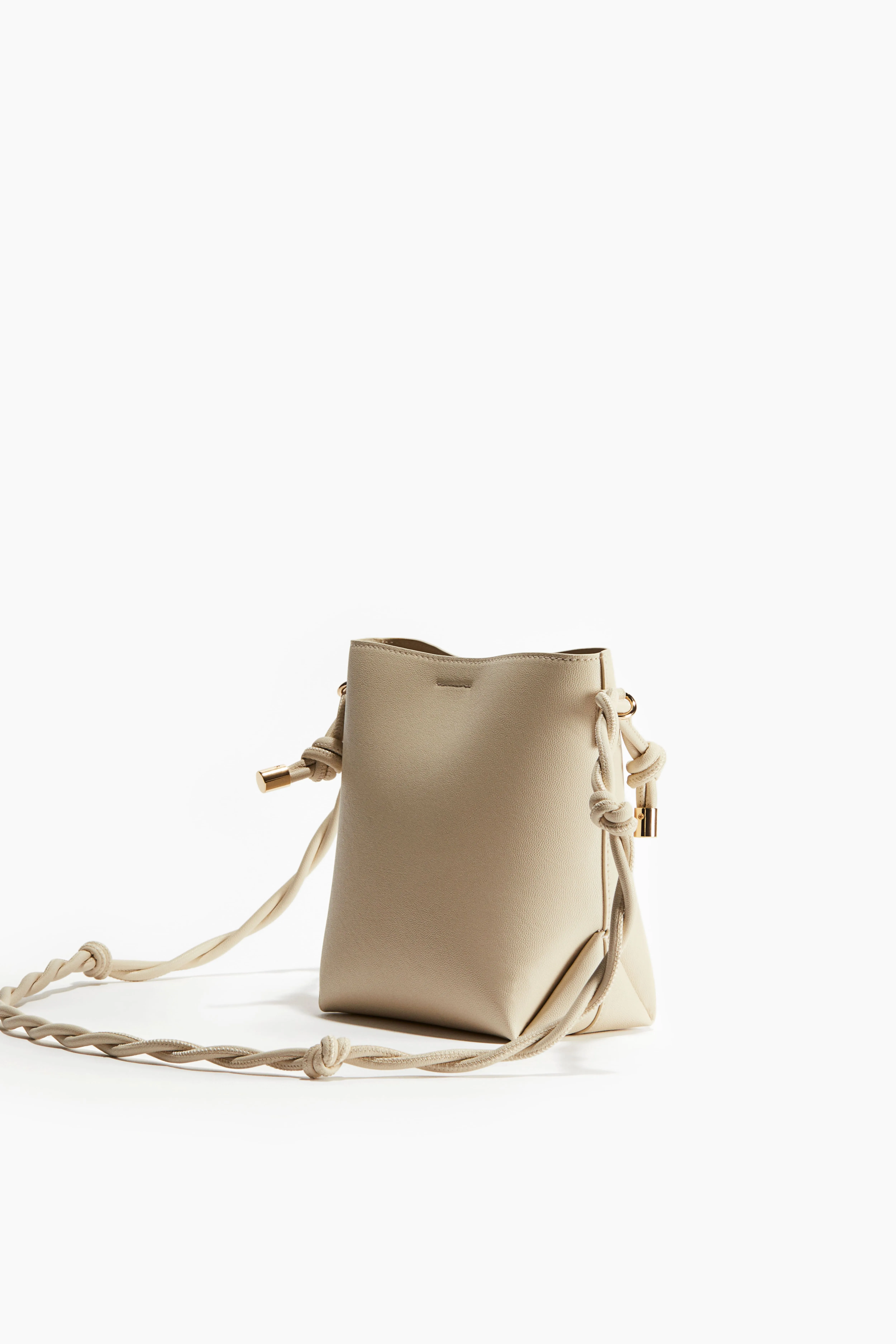 Knot-detail crossbody bag - Light beige - Ladies | H&M GB