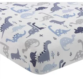 Lambs & Ivy - Fitted Crib Sheet, Roar