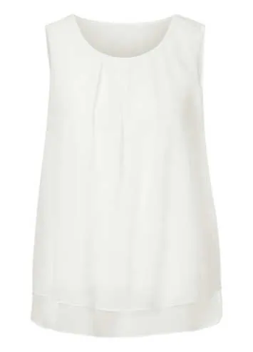 Layered Sleeveless Top by Creation L | Grattan