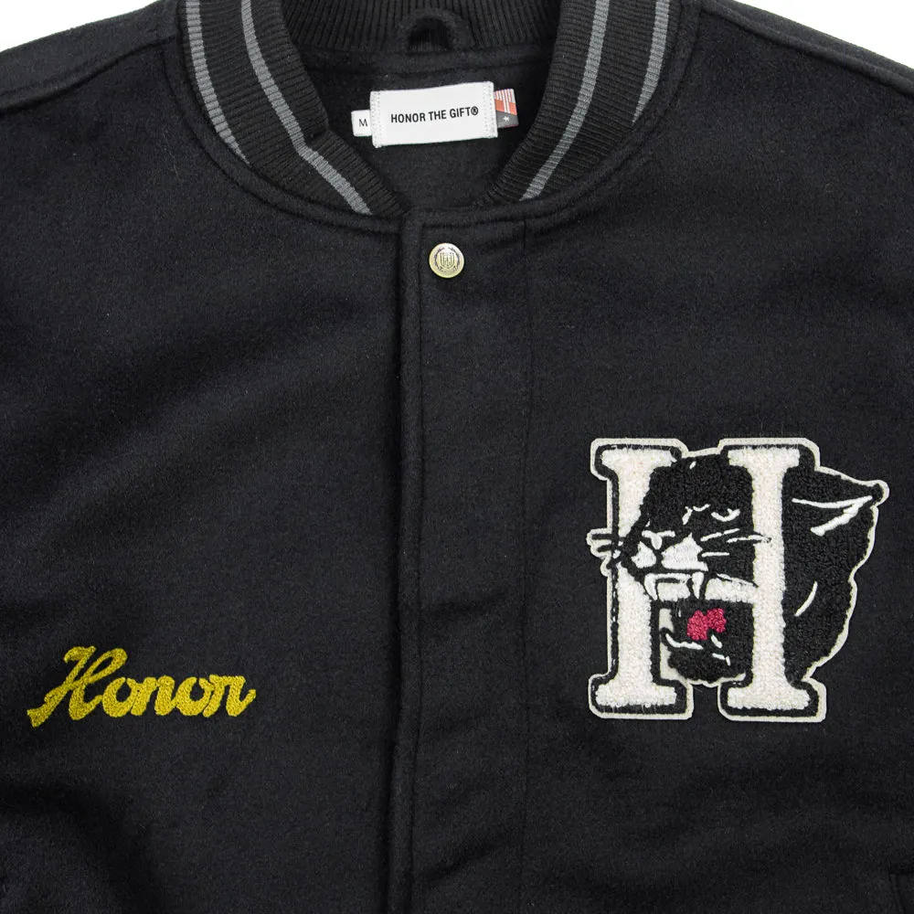 Letterman Jacket (Black)