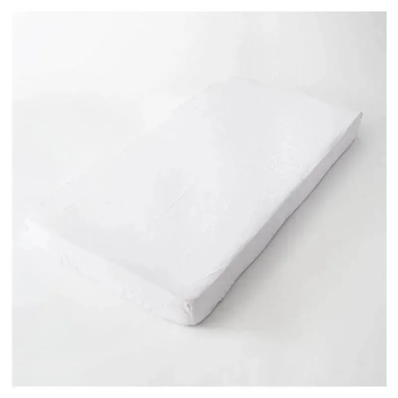 Little Unicorn Percale Crib Sheet - White