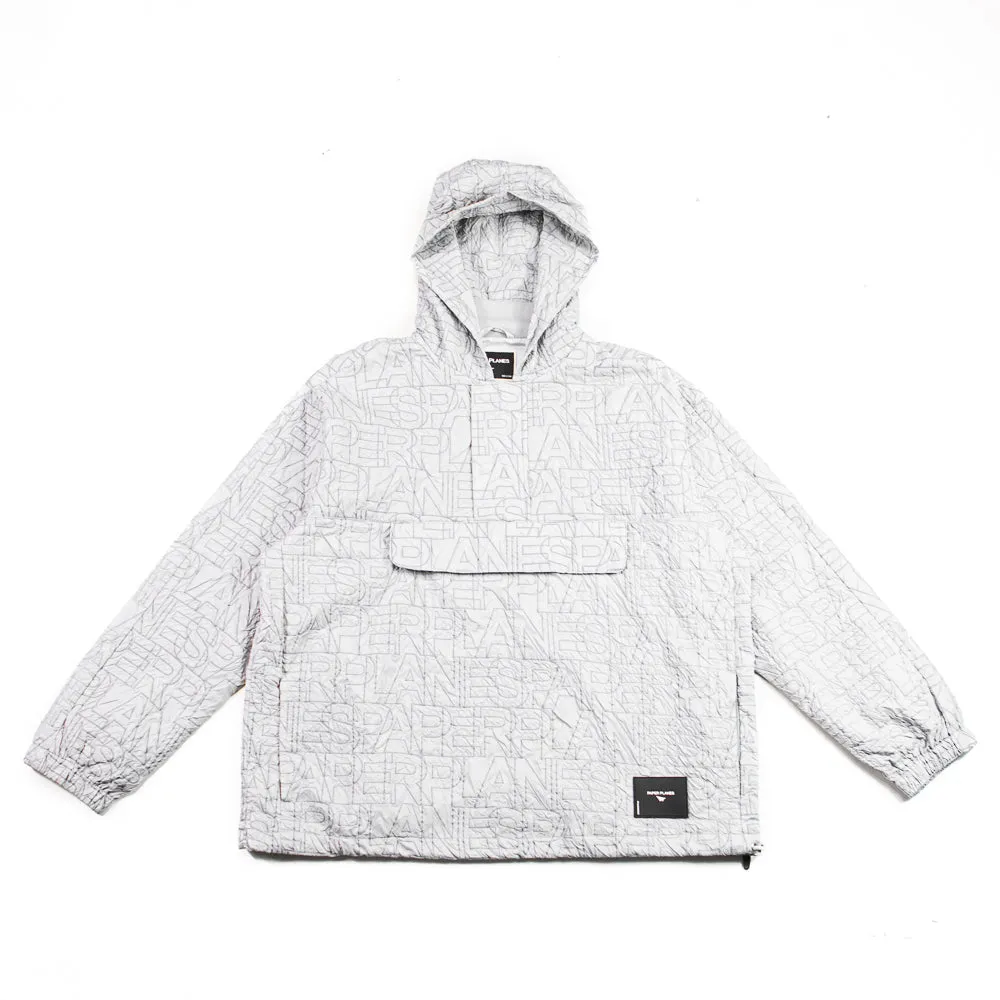 Logotype Crinkle Anorak Jacket (Grey)