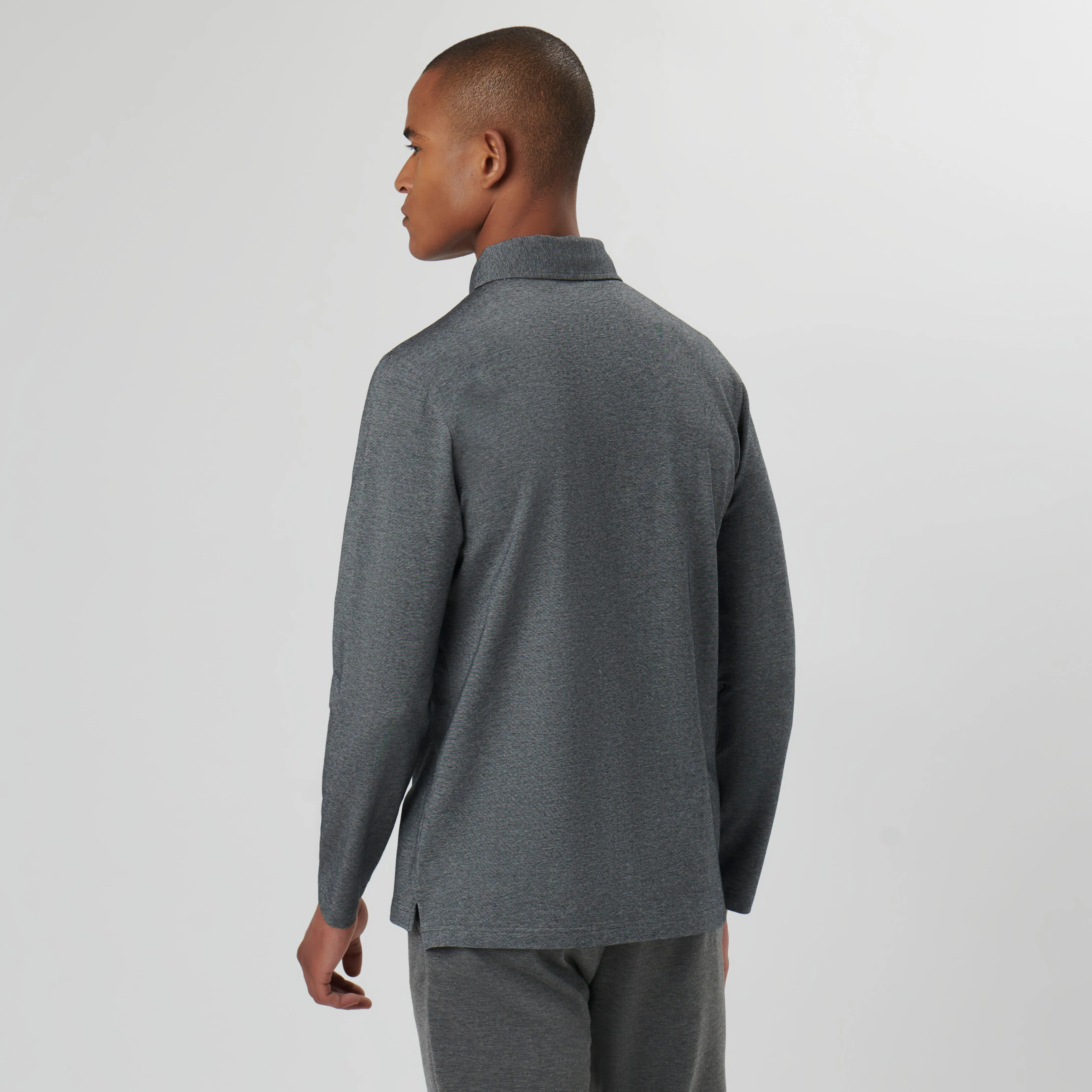 Long-sleeved Polo Shirt