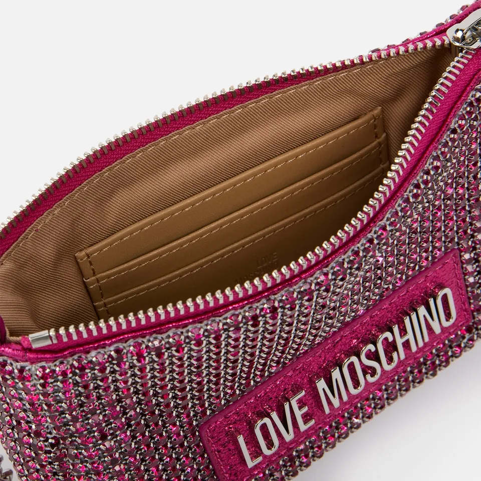 Love Moschino Bling Bling Embellished Shoulder Bag