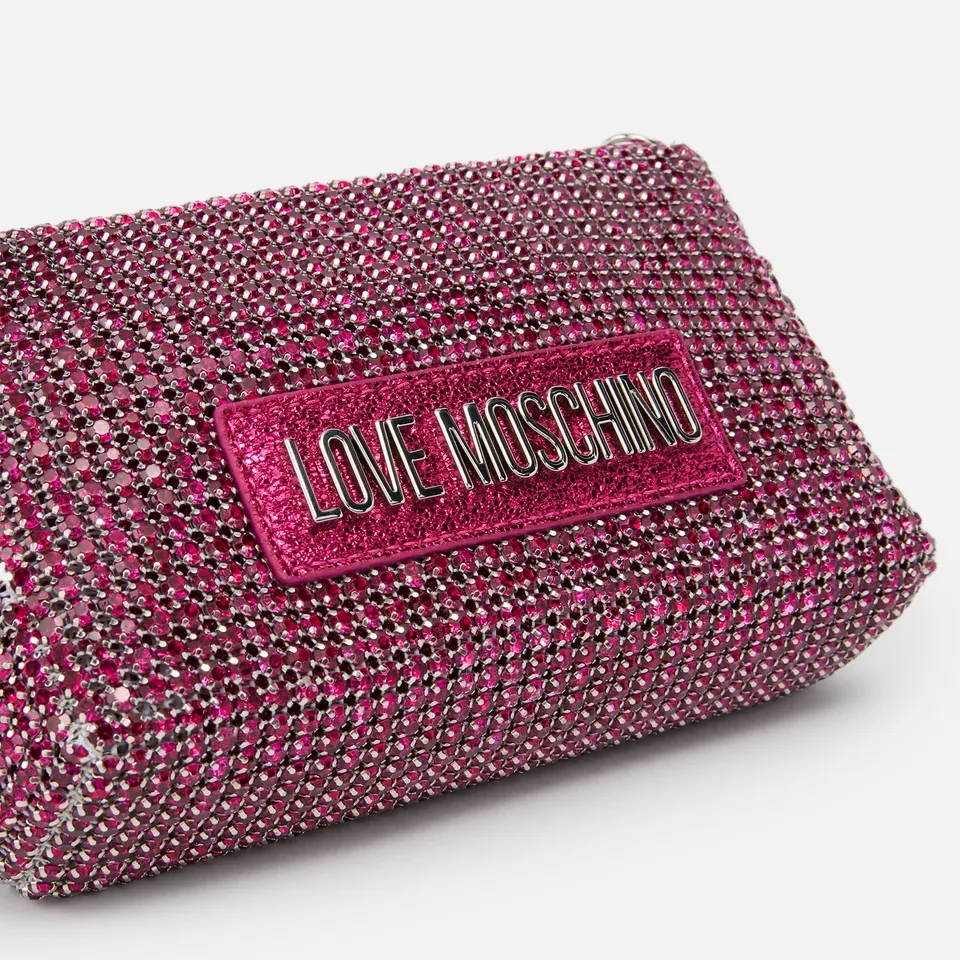 Love Moschino Bling Bling Embellished Shoulder Bag