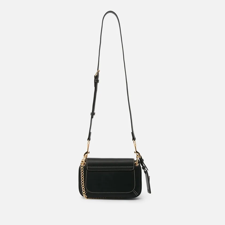 Love Moschino Eyelet Leather Shoulder Bag