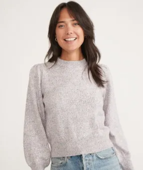 Marine Layer Alma Puff Sleeve Sweater